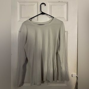 White Under Scrub Long Sleeve